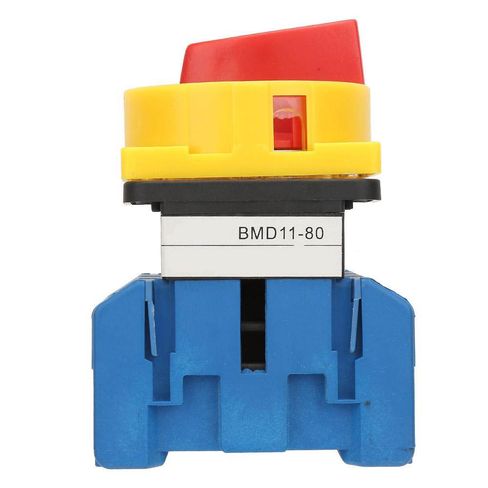 80A/100A Load Circuit Breaker Switch 3-Pole 2-Position Rotary Cam On-Off Power Switch