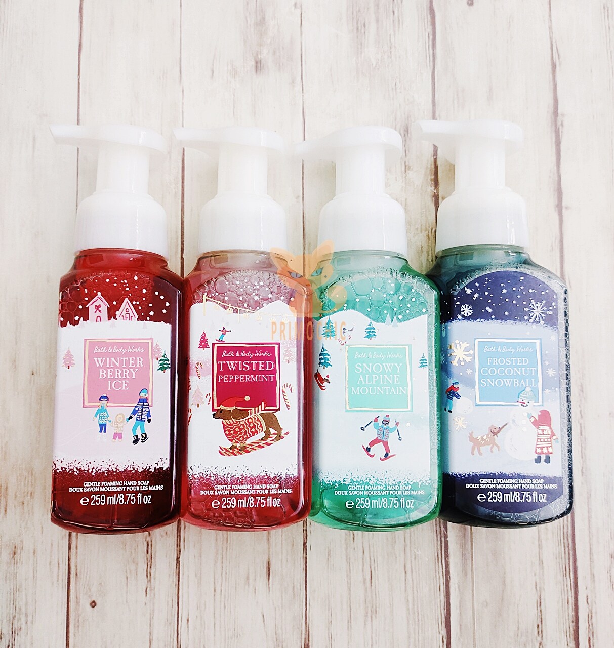 Winter Christmas Hand Soap Bath Body Works Gentle Foaming Foam