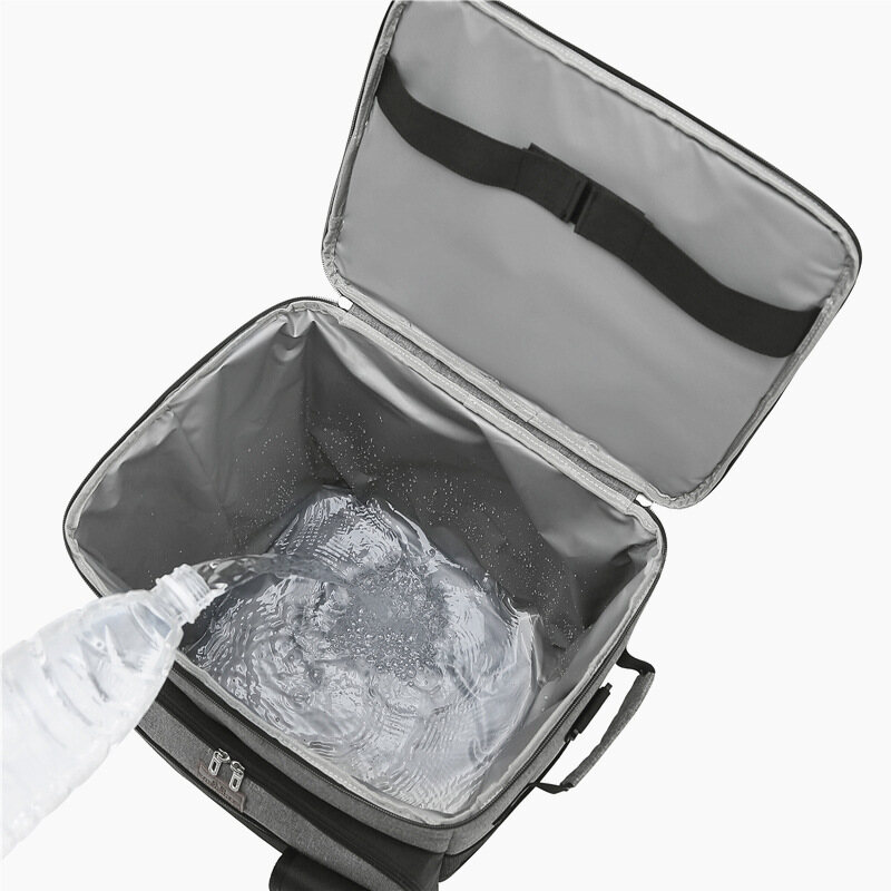 New pull rod insulation package waterproof outdoor picnic package large capacity tugboat ice pack refrigerator thickened