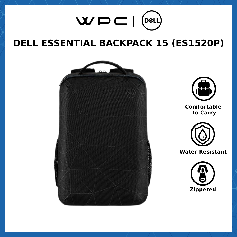DELL ESSENTIAL BACKPACK 15 (ES1520P) BLACK Lazada