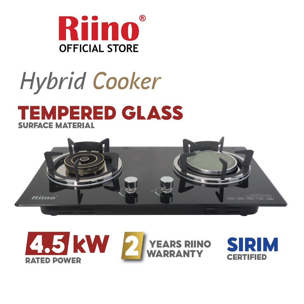 riino stainless steel gas stove