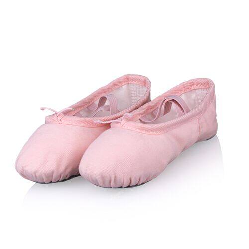 Canvas Soft Ballet Shoes Professional Child Girls Kids Adut Cotton Ballet Dance Slippers Practice Shoes Gym Ballet