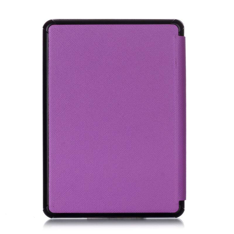 Cross Pattern Ultra-Thin E-book Case Magnetic PU Leather Flip Stand Protective Cover for Amazon All-New Kindle 10th Generation 2019 6"