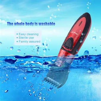 Ckeyin Rechargeable Waterproof Hair Clipper Beard Electric Hair
