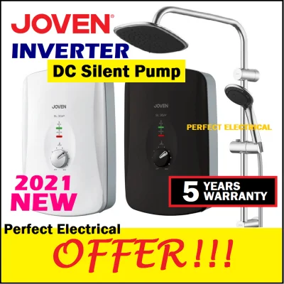 [2021 NEW] Joven SL30iP Instant Shower Water Heater with INVERTER DC Silent Pump Rain Shower Replace Old Model 838P / 880P 880 PC838P (5 Year Warranty)
