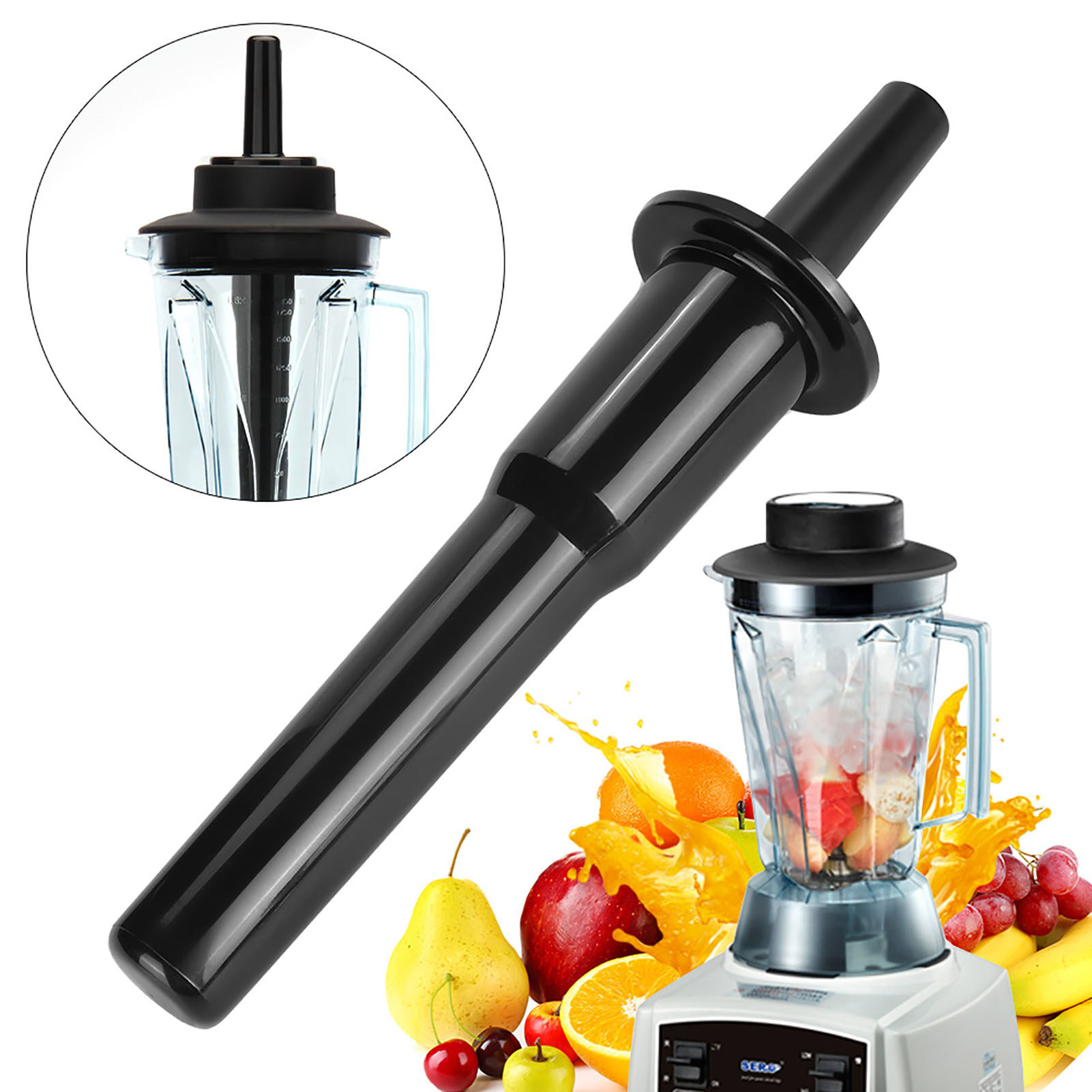 Tamper Blender Accessory Blender Accelerator Plastic Stick for Vitamix Blender Replacement Parts