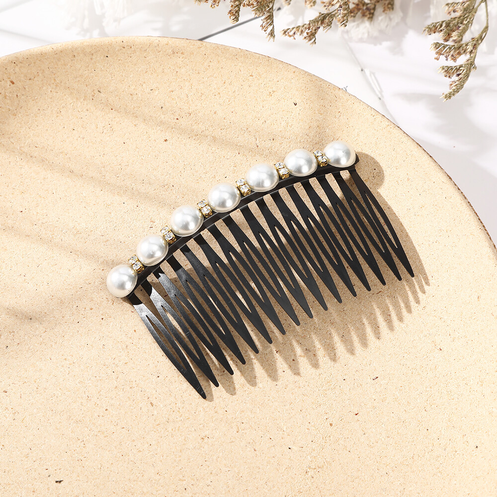 Haimeikang Hair Comb Korean Style Adult Bangs Insert Comb Plate Hair Broken Hair Finishing Comb Temperament Versatile Non-slip Toothed Hairpin Hairpin Headdress Jewelry