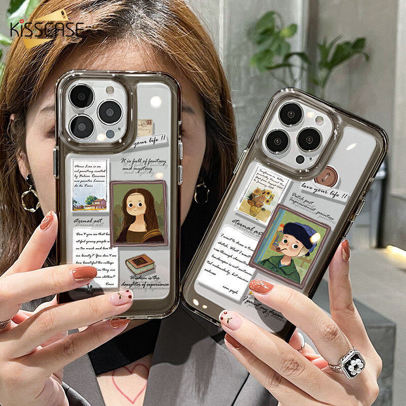 KISSCASE for IPhone 14 Pro Max/iPhone 14 Plus/iPhone 14 IPhone 13 Pro Max 13 Pro 13 IPhone 12 Pro Max 12 Pro 12 IPhone 11 Pro 11 Art Soft Phone Case