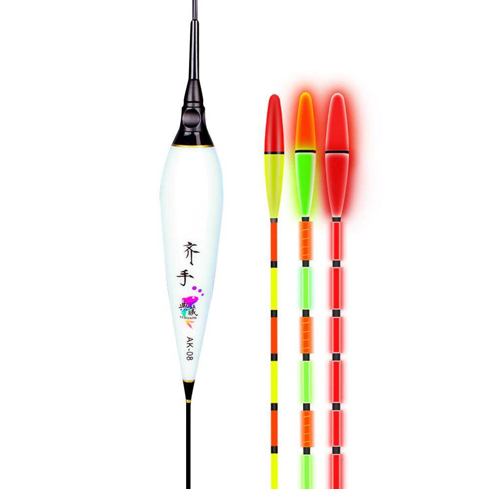 Electronic Bite Float LED Luminous Carp Fish Stick Bobber Fishing Tackle