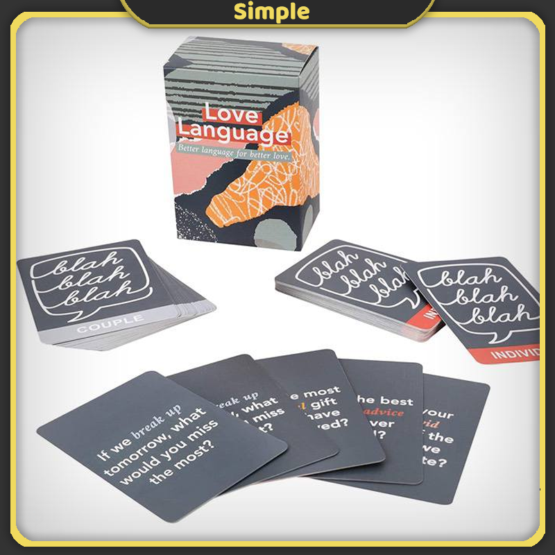 Love Language Card Game