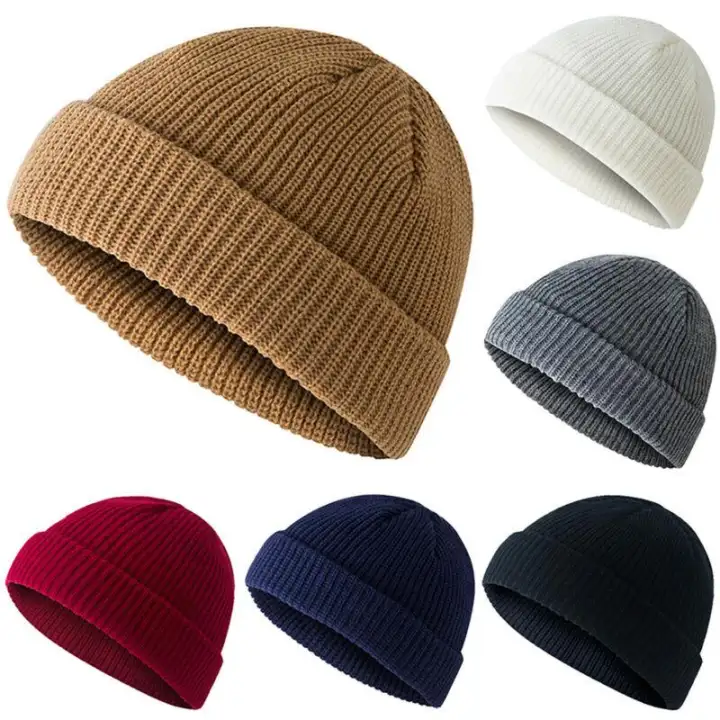 ribbed fisherman beanie