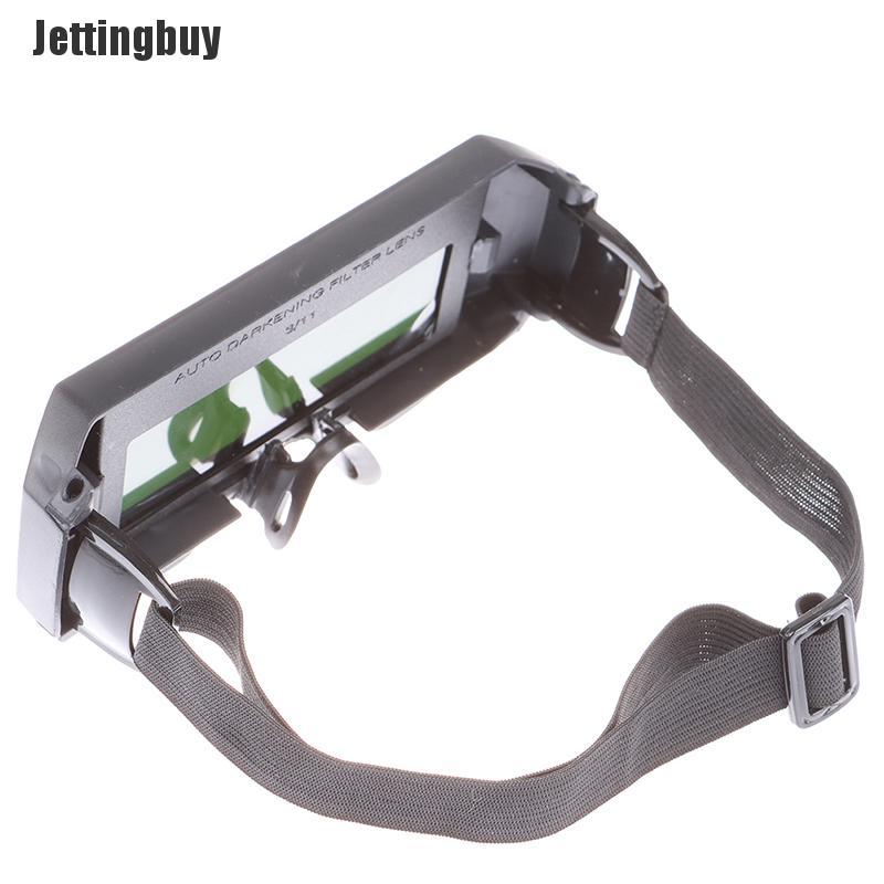 [Jettingbuy] Auto Darkening Welding Helmet Automatic Light Change Goggle Glasses