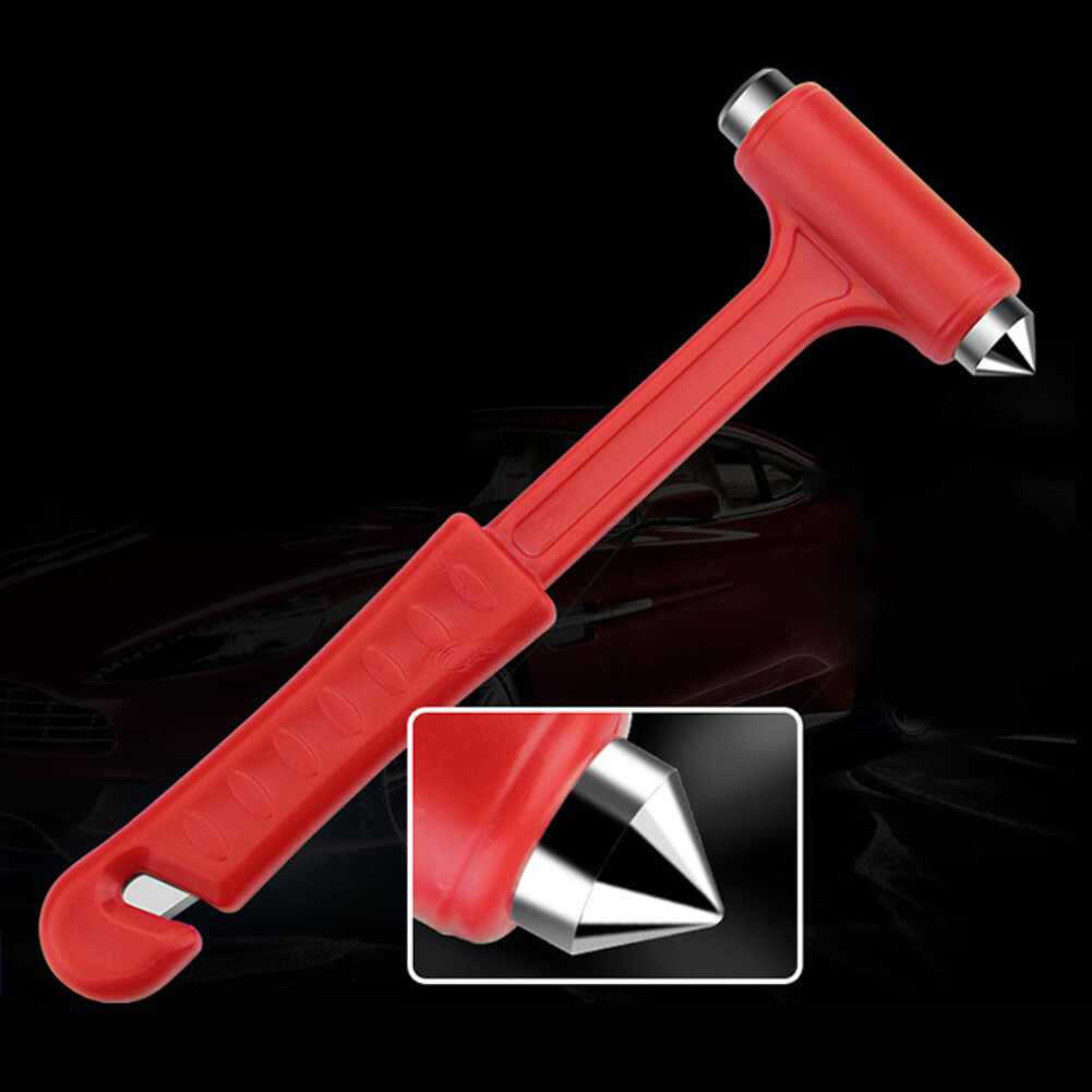 Tenmillion Car Vehicle Emergency Safety Hammer Seat Belt Cutter Window Breaking Escape Tool