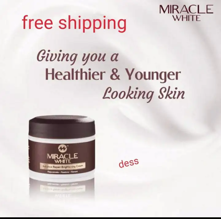 miracle white advanced repair brightening cream