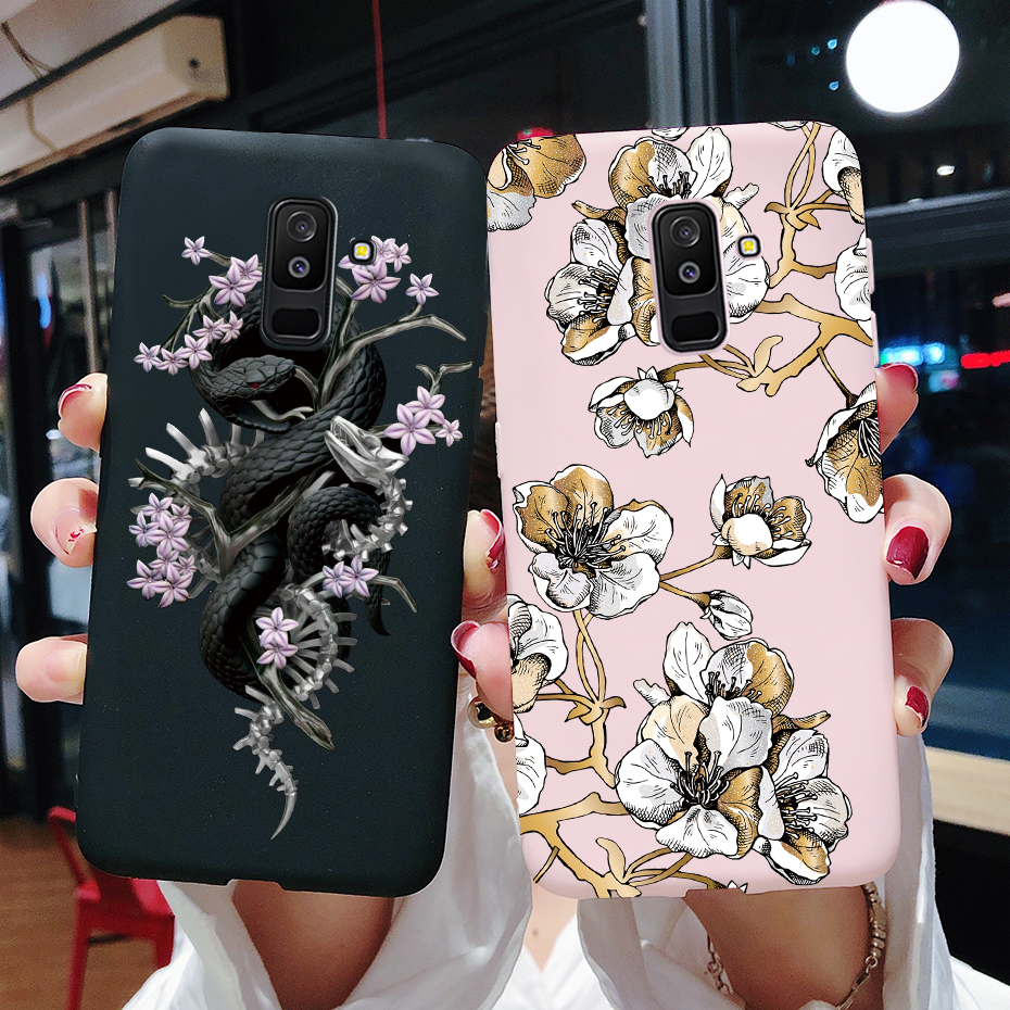 For samsung galaxy j8 2018 case j810 j810y dragon snake soft silicone phone cover for samsung j8 casing 6.0''