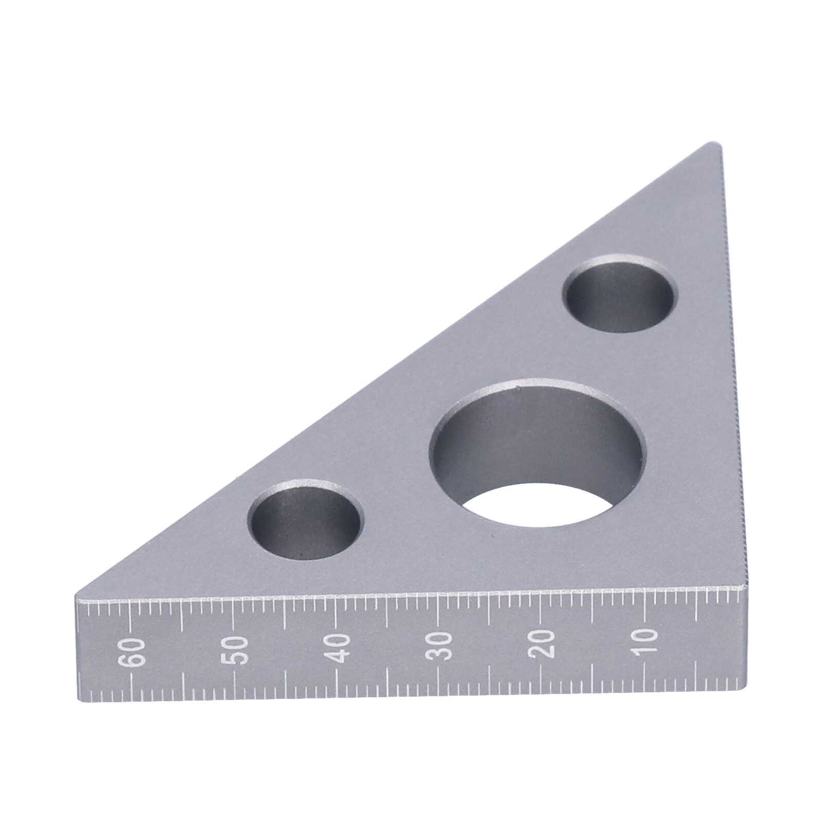 Aluminum Alloy Measuring Ruler Woodworking Triangular Ruler Metal Ruler Set