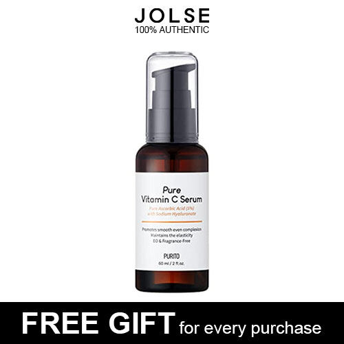 PURITO Pure Vitamin C Serum 60ml / Serum vitamin C làm sáng da, giảm thâm.