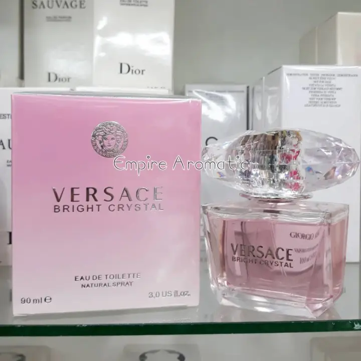 perfume versace bright crystal original