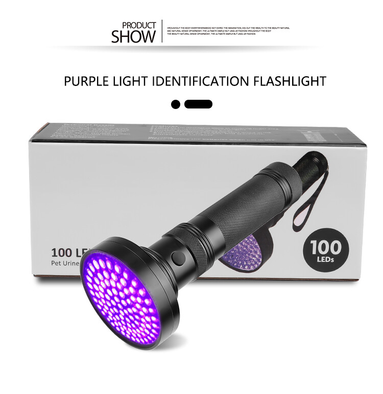 Đèn UV Chính Hãng 51/100 Đèn LED Đèn Pin Đèn Pin An Toàn Đèn Phát Hiện Tia Cực Tím (Ánh Sáng Tím)