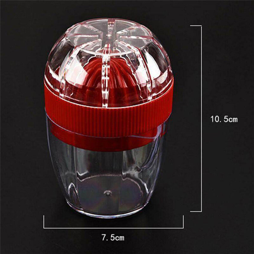 Portable Fruit Juicer Mini Manual Lemon Juicer Orange Lime Citrus Juicer Hand Press Squeezer