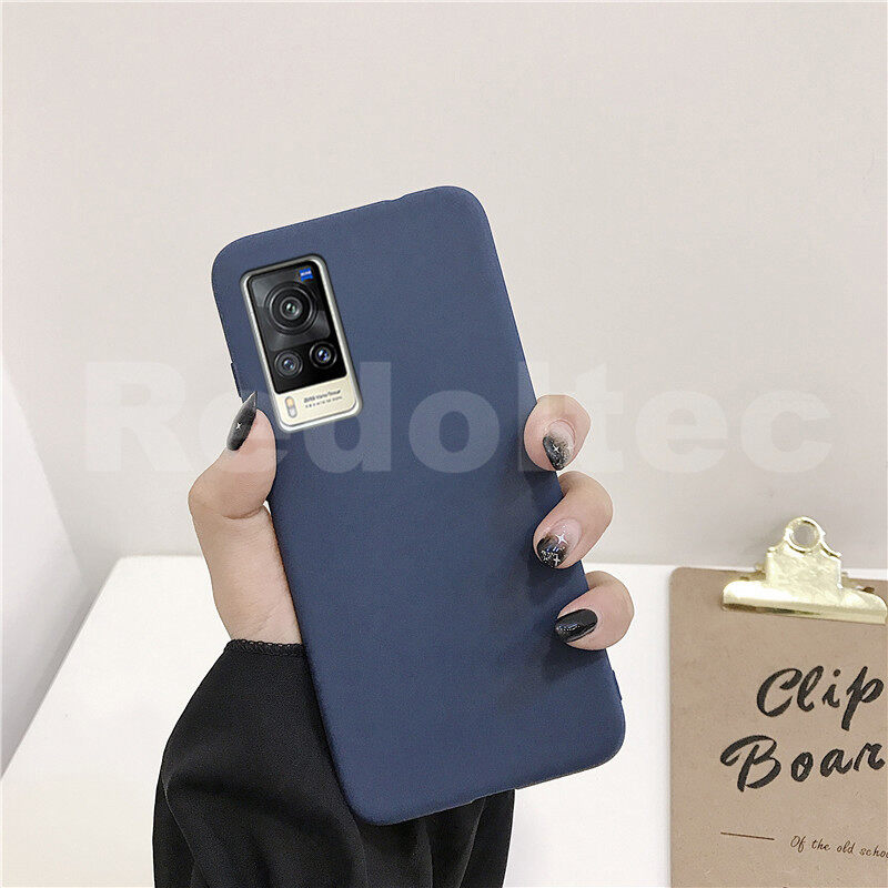 LINER Cover per Vivo X60 PRO Cover, Ultra Sottile Custodia in TPU a Gradiente Colori, Trasparente Silicone Morbido Case Antiurto Cover per Vivo X60 PRO, Rosa/Viola