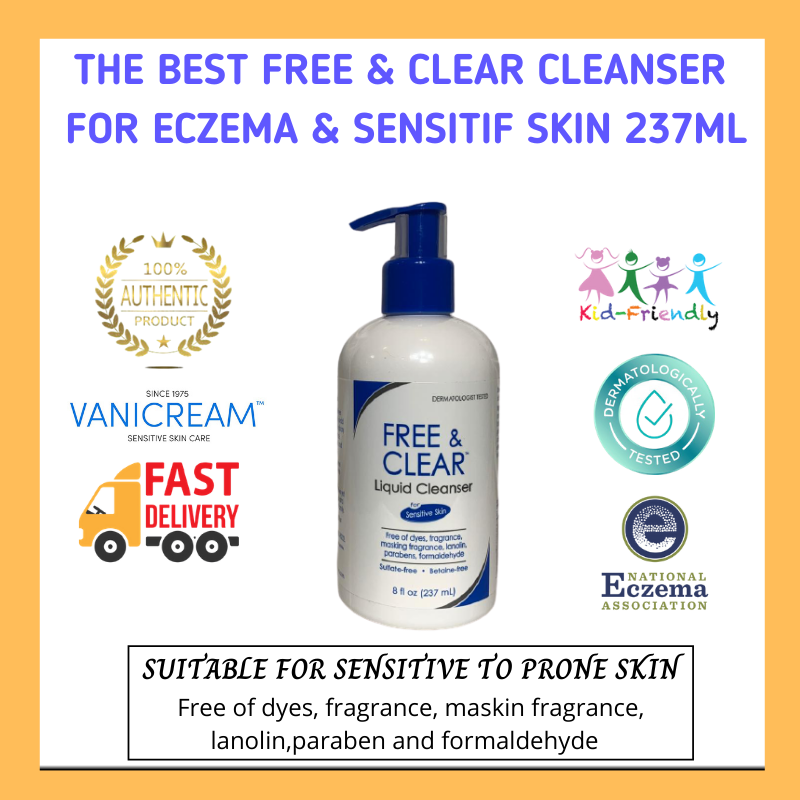 vanicream free and clear liquid cleanser