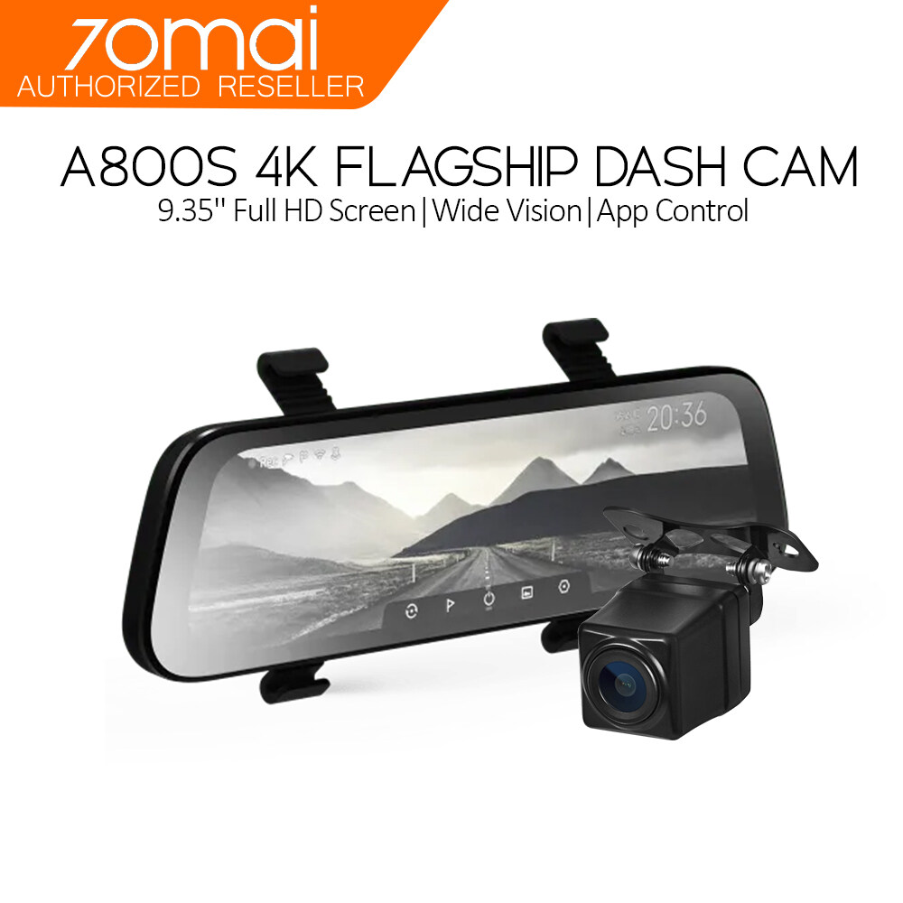mi 70mai rearview mirror dash cam