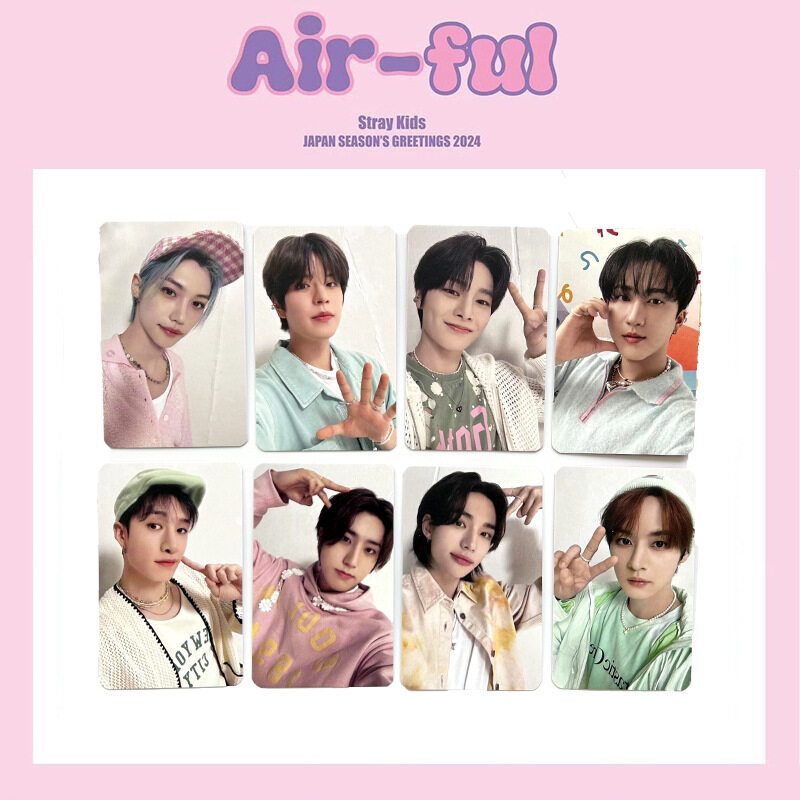Stray Kids JAPAN SEASON'S GREETINGS 2024 Air-Ful PhotoCards