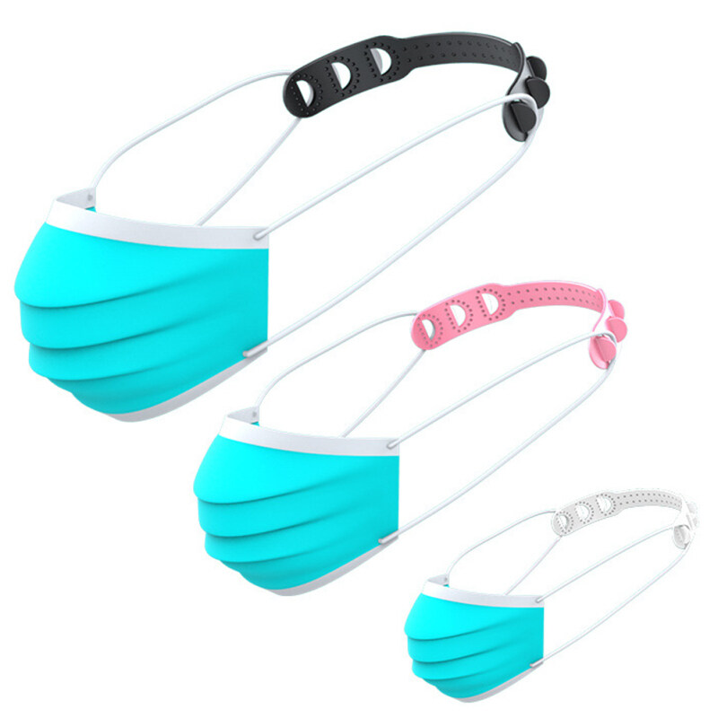 1PC Face Mask Soft Silicone Ear Hook Companion Anti-leak Anti-pain Invisible Earmuffs Ear Protection Artifact