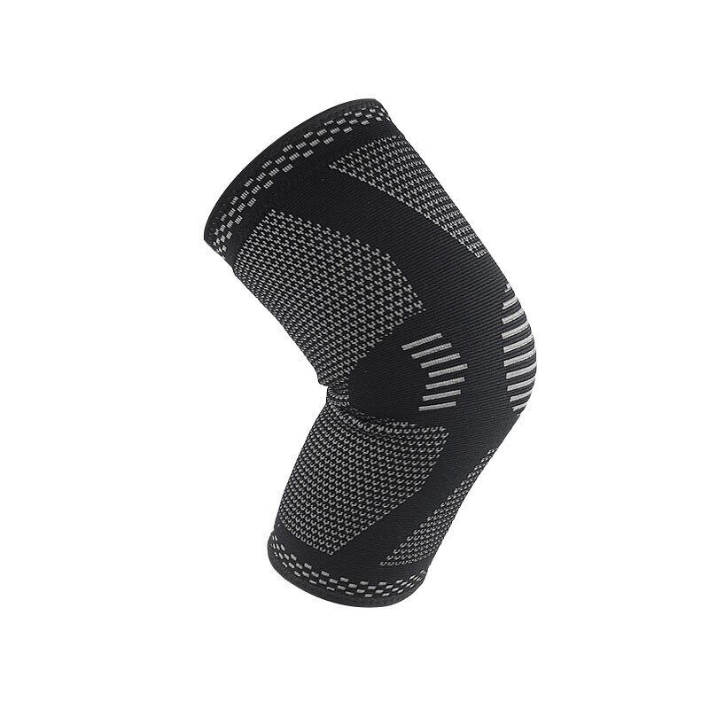 1PCS Knitting Knee Pads Breathable Running Basketball Mountaineering Kneepads Outdoor Sports Protectors Fitness Protective Gear