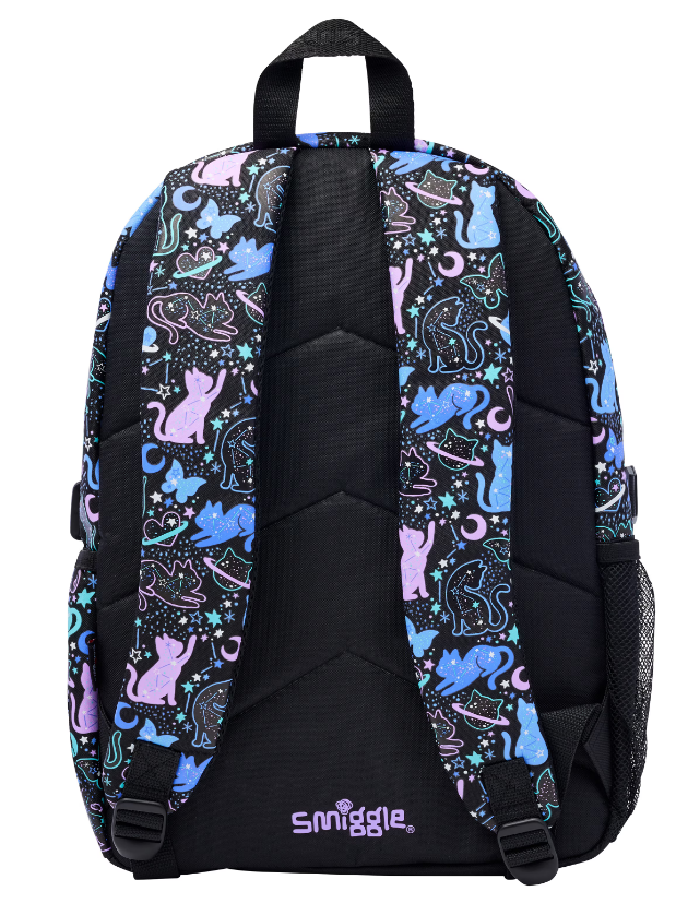 Smiggle Balo cổ điển Hoang Dã bên Mèo cặp đi học cho trẻ em