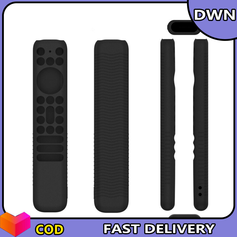Silicone Case Remote Control Storage Dustproof Cover With Protective Belt Lanyard Compatible For TCL RC902V