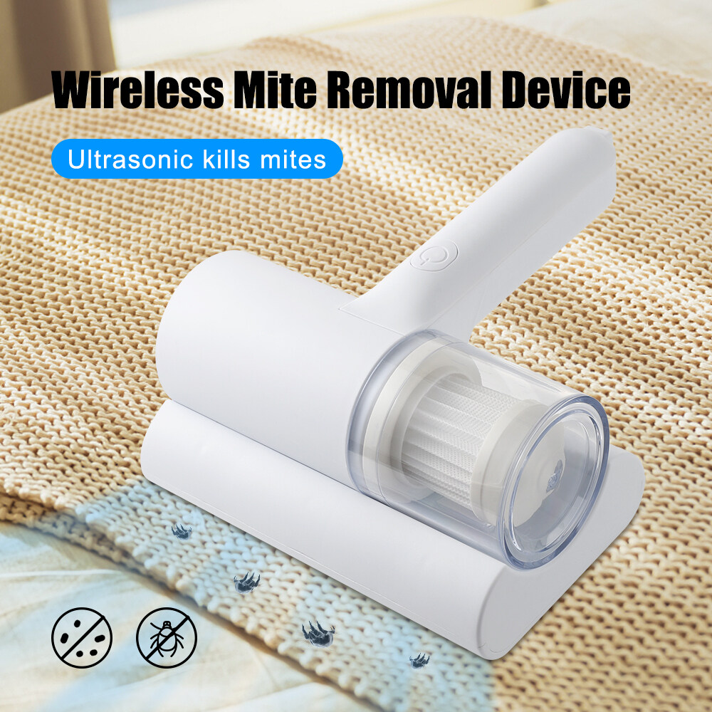 PASTSKY Wireless Mite Remover 100000Pa Handheld Dust Mite Vacuum Cleaner UVC Sterilizations