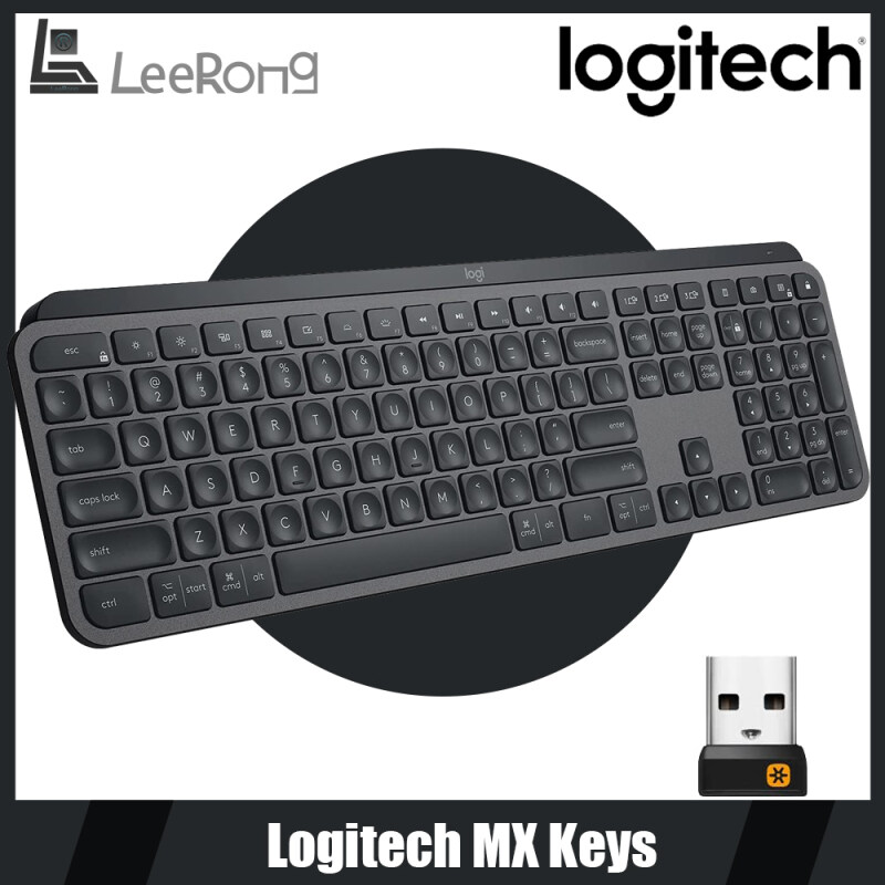 Original new Logitech MX Keys Advanced Wireless Illuminated Keyboard For PC Laptop Computer Singapore