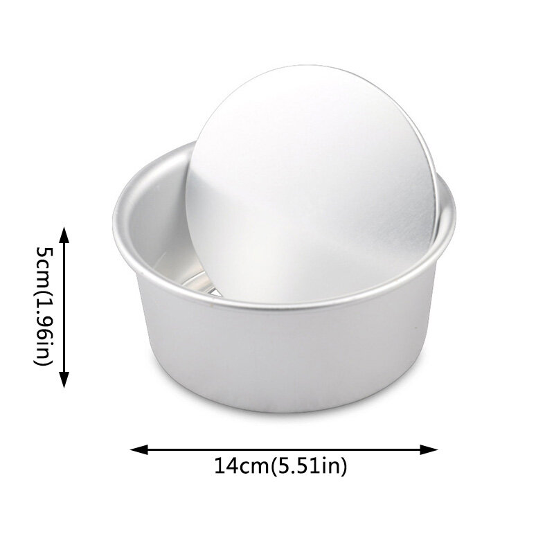 Houseeker Thicken Baking Cake Trays Aluminum Round Movable Bottom Cake Pans Bakeware Tools