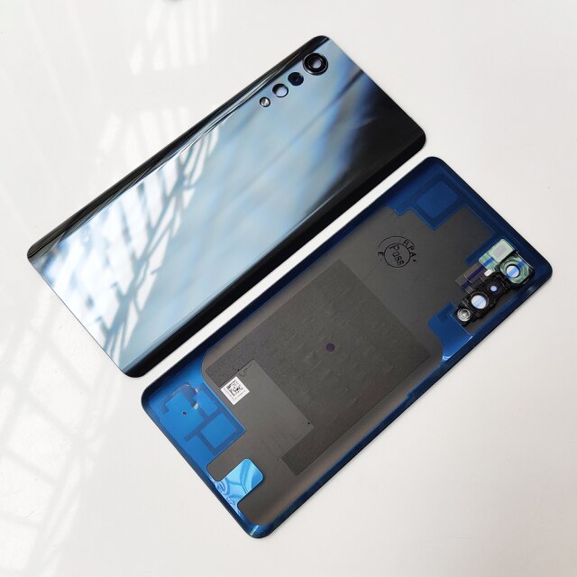 For Lg Velvet 5g Glass Back Rear Housing Lm-G900 Back Door Replacement Hard Case Camera Lens