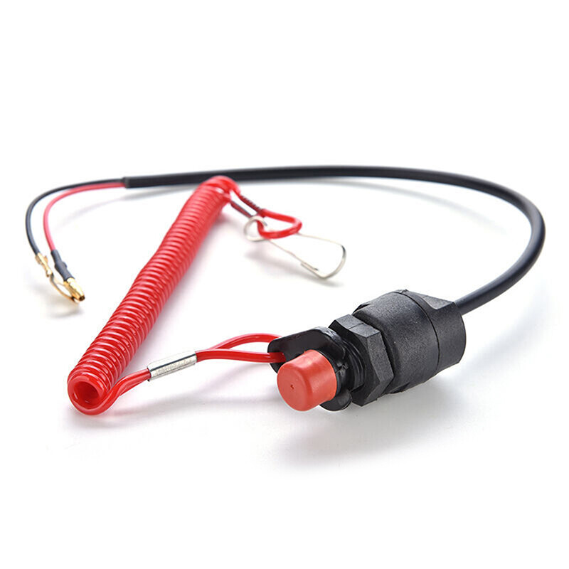 Graceful Boat Outboard Engine Motor Kill Stop Switch Motorcycle Switches Accessories