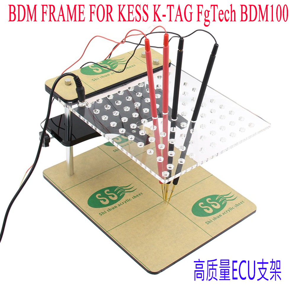 New led bdm frame testing fgtech chip tunning with bdm frame adapter for bdm100 kess ktag master cmd ecu programming
