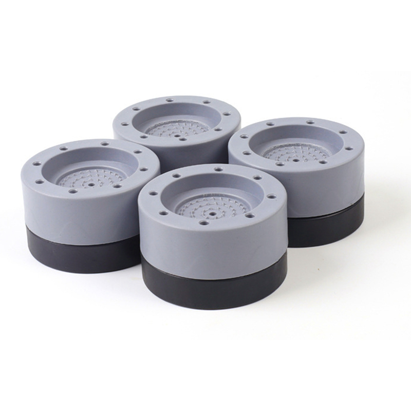 Liliar 4Pcs Anti Vibration Pads Washing Machine Rubber Feet Legs Mat Anti-vibration Pad Universal Slipstop Silent Leg Base Furniture Foot Base