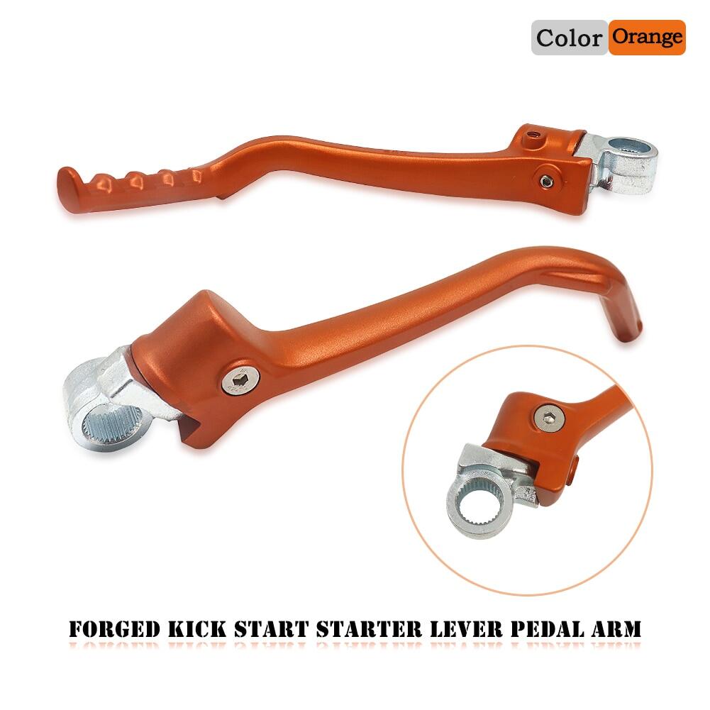 Orange Forged Kick Start Starter Lever Pedal For KTM 125 150 200 EXC XC SX XCW