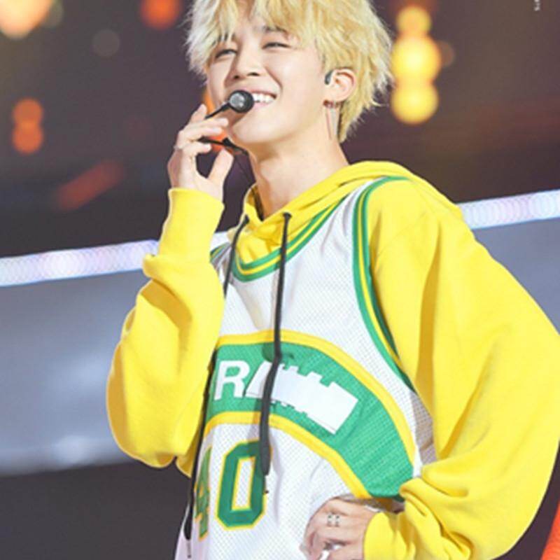 Jimin Yellow Hoodie 2025