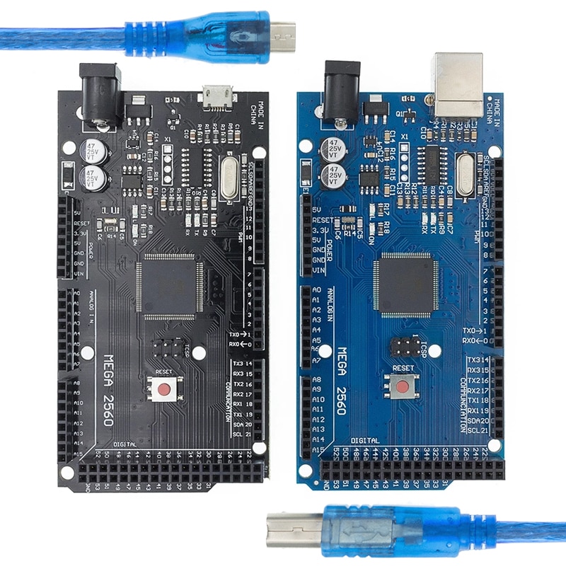 MEGA2560 MEGA 2560 R3 (ATmega2560 16AU CH340G) AVR USB บอร์ดพัฒนาบอร์ด ...