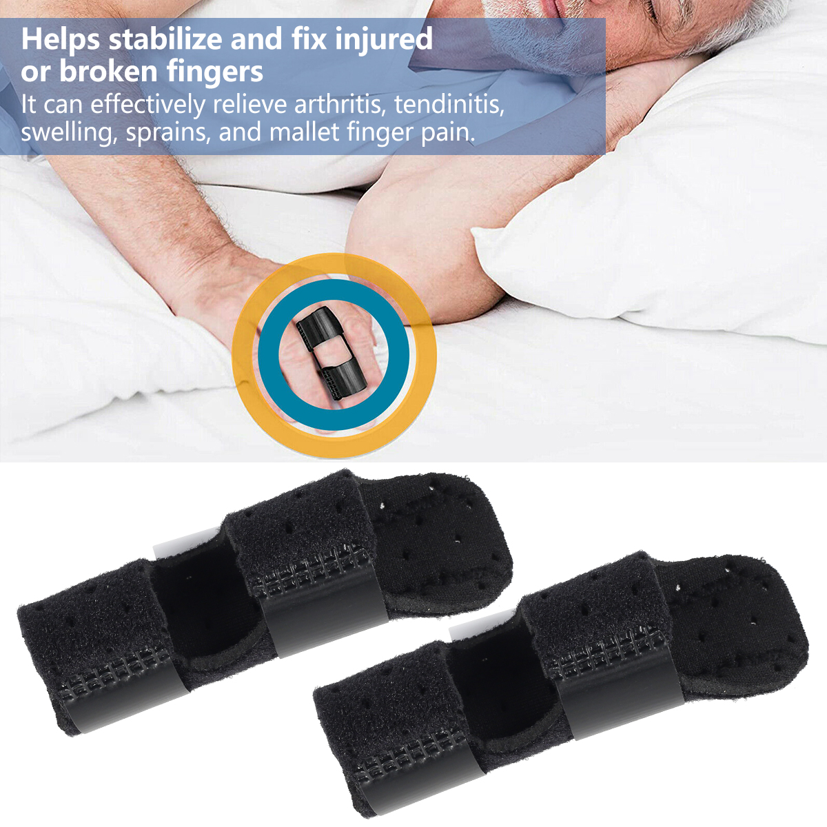 2 Cái Nẹp Ngón Tay Kích Hoạt Nẹp Ngón Tay Mallet Với Đai Cố Định Điều Chỉnh Được Dụng Cụ Duỗi Ngón Tay Để Duỗi Thẳng Ngón Tay Bị Gãy Giảm Đau Khớp Khớp Ngón Giữa Nẹp Ngón Tay Kích Hoạt Ngón Tay Nẹp Ngón Tay Có Đai Cố Định Điều Chỉnh Được