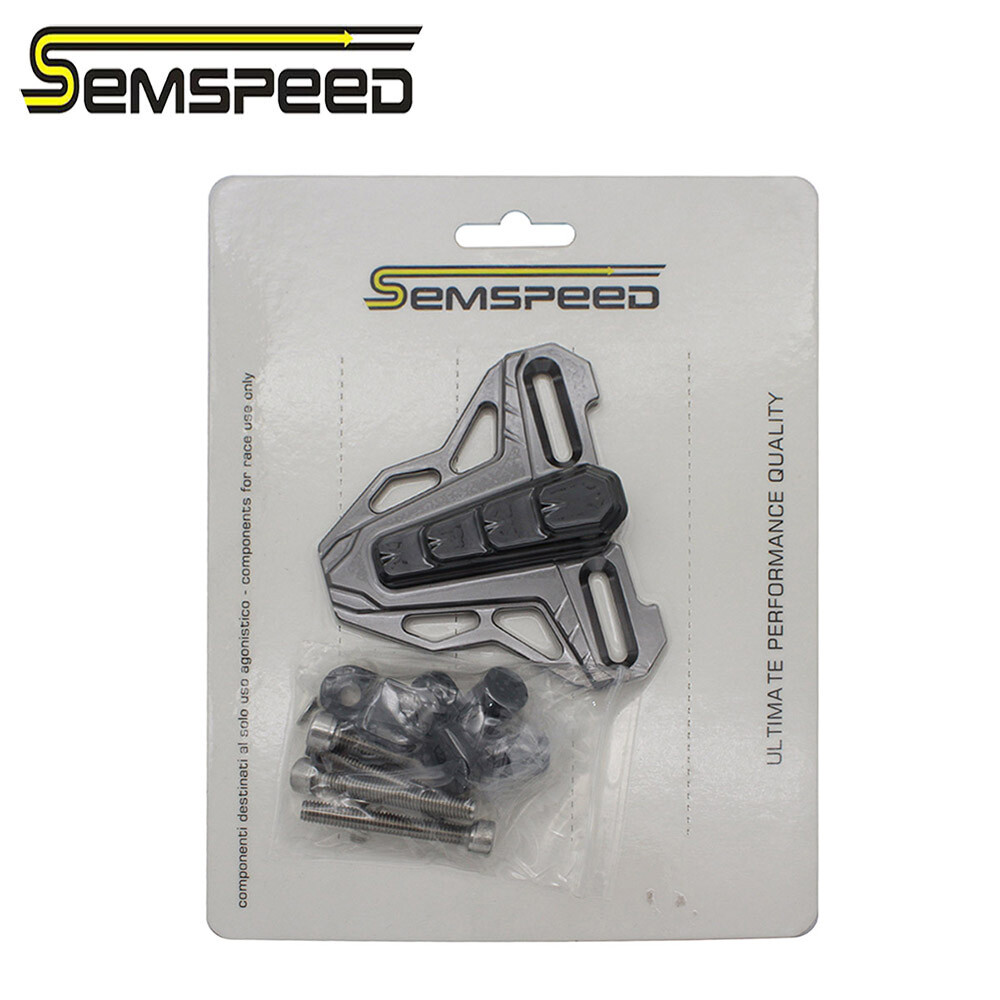 SEMSPEED 1 Cái Phổ Trước Xe Máy Phanh Đĩa Caliper Bơm Bọc Bảo Vệ Cho Honda Air Blade 150 Bấm 150i 125i Vario 150 SH AB XRM125