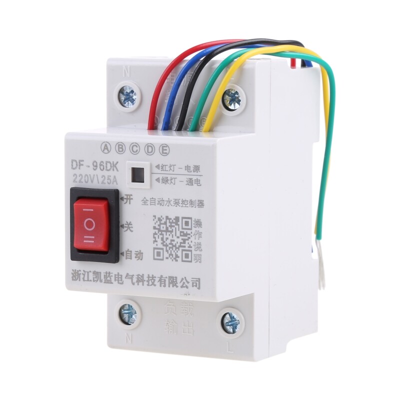 DF-96D Automatic Water Level Controller 3m Sensor Probe Water Pump Tank Liquid Level Detector Switch