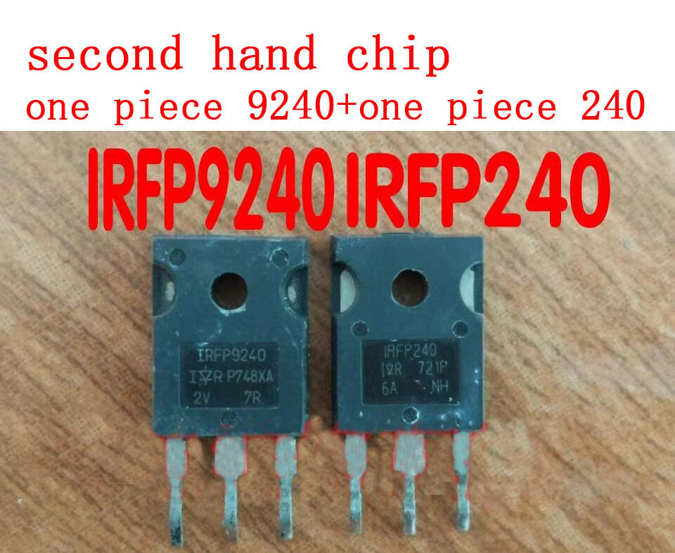 One pair second hand irfp240 irfp9240 audio amplifier tube