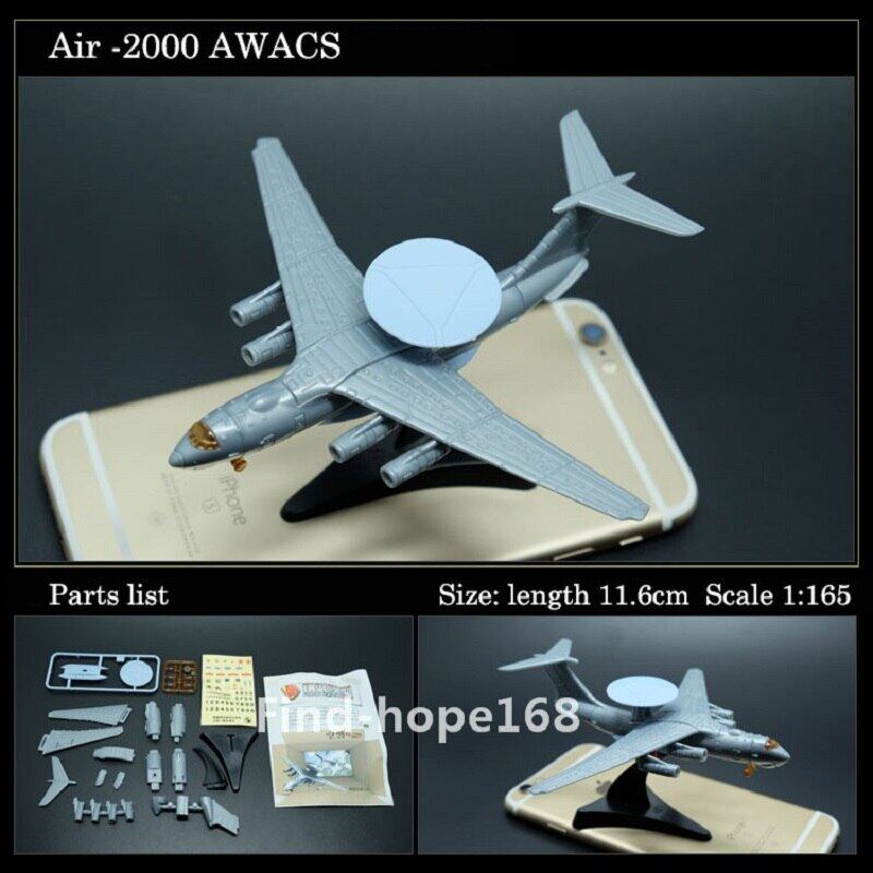4D Assembled Fighter Airplane Helicopter Model Collection Puzzle Figure 1:165 