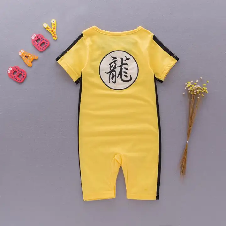 dragon ball baby clothes