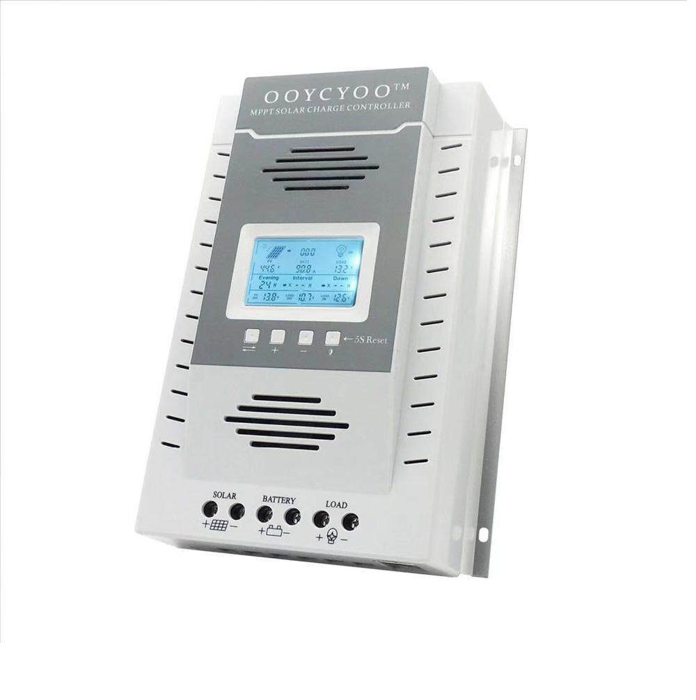 Y/&H 60A MPPT Solar Charge Controller Max 96V Input Solar Panel,12V 24V Battery Regulator of LCD USB Bulk Floating Constant Charger