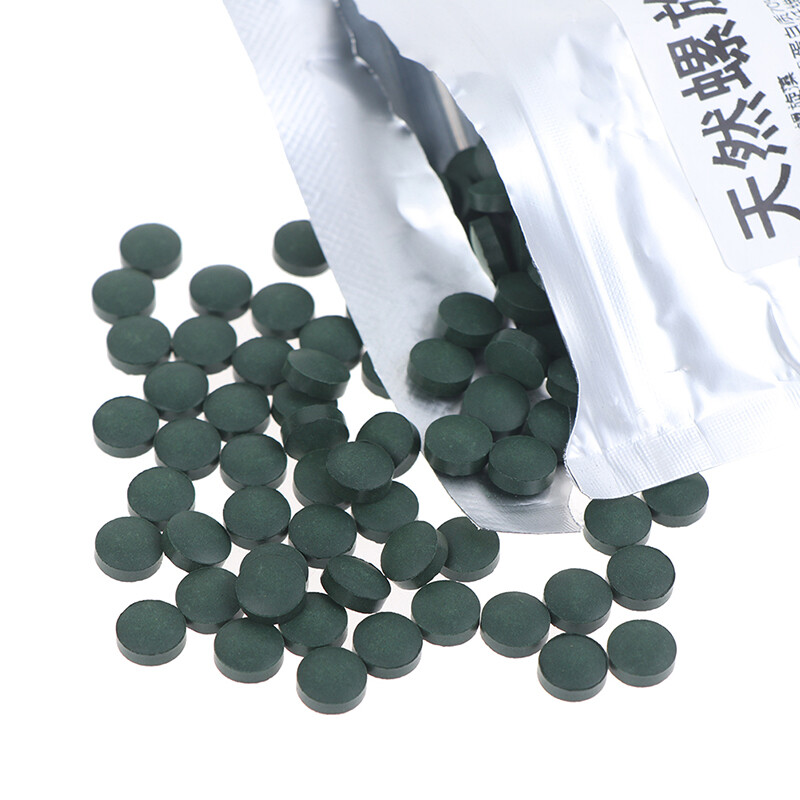 200pcs Spirulina Tablets Enrichment Favorite Pet Food Fish Crystal Shrimp Food FUHOVILA86